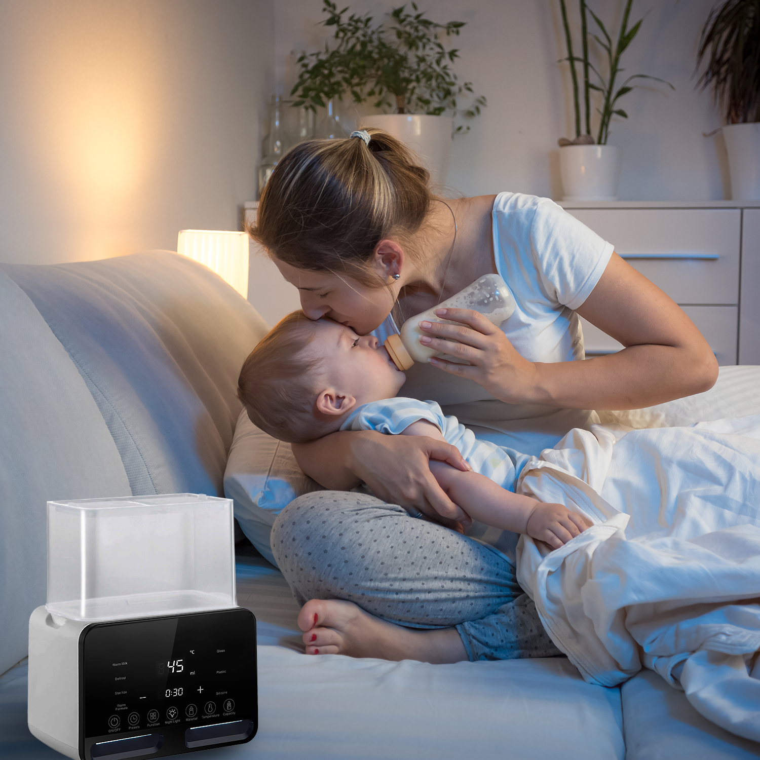 Flaskevarmer & sterilisator Flaskevarmer & sterilisator